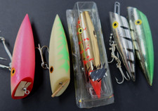 Vintage 5 pc Group  Luhr Jensen J-Plug  Salmon Fishing Lures USA!