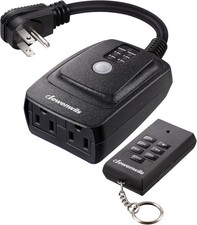 Light Sensor Timer Waterproof, Plug in Timer ...