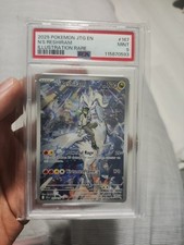 2025 Pokémon Card N's Reshiram #167/159 - Psa 9 Mint - ENG - Illustration Rare -