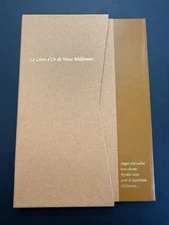 Jaeger-LeCoultre Le Livre d’Or de Votre Millénaire Blank Notebook w/ Slipcase