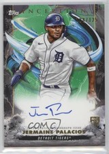 2023 Inception Base Rookie and Emerging Stars Green Jermaine Palacios Auto 7m3