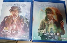 DOCTOR WHO Tom Baker 2 NEW Sets: Season 3 &6 SEALED 15 Blu-Ray Discs Series 17 +