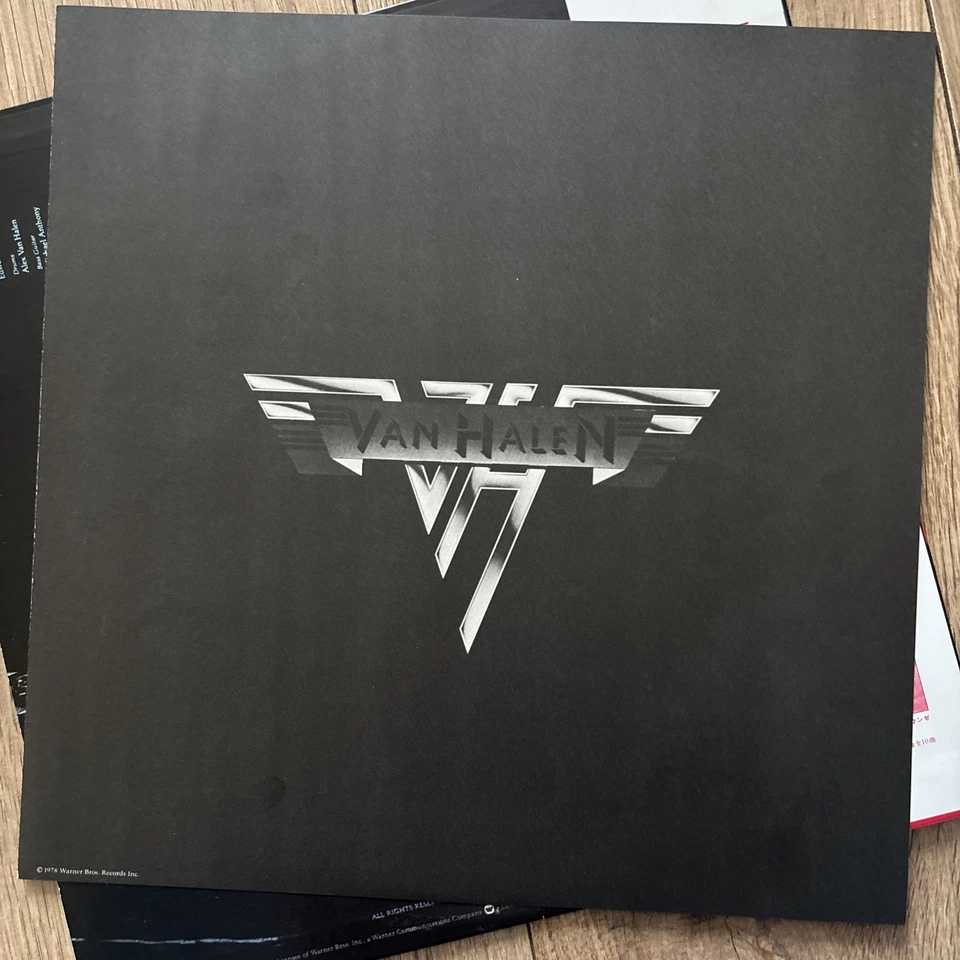 Van Halen Van Halen S/T EX+/NM Japan 1st Press Vinyl LP With Insert & Obi 1978 - Image 3 of 4