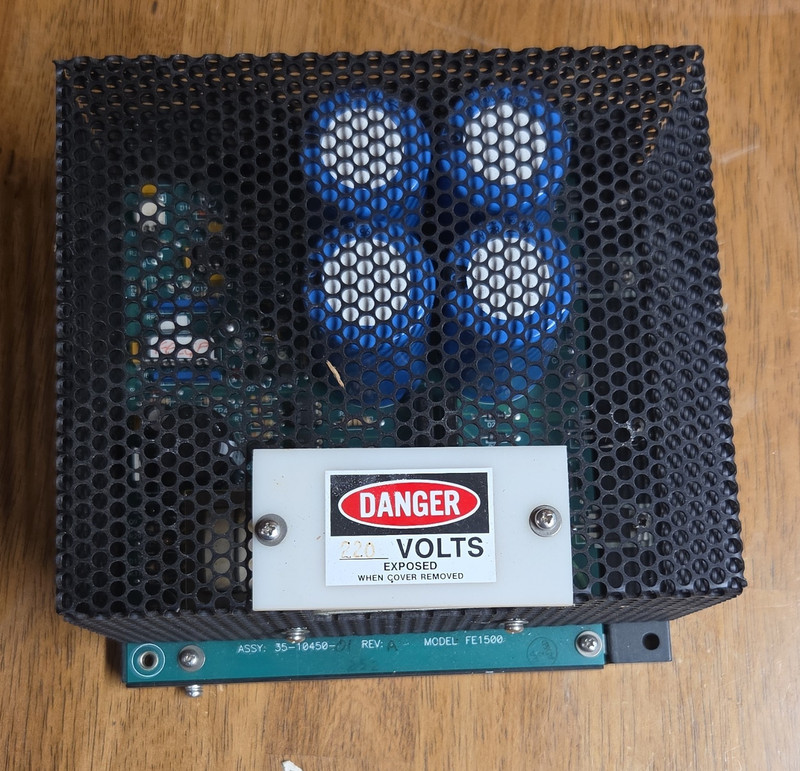 FE1500 Enclosed Switching Mode Power Supply Module 5A Hardwired Chassis Mount