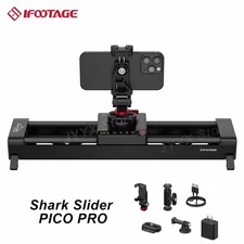 IFOOTAGE Shark Slider Pico Pro 4-Axis Motorized Camera Tracking Slider Rail APP