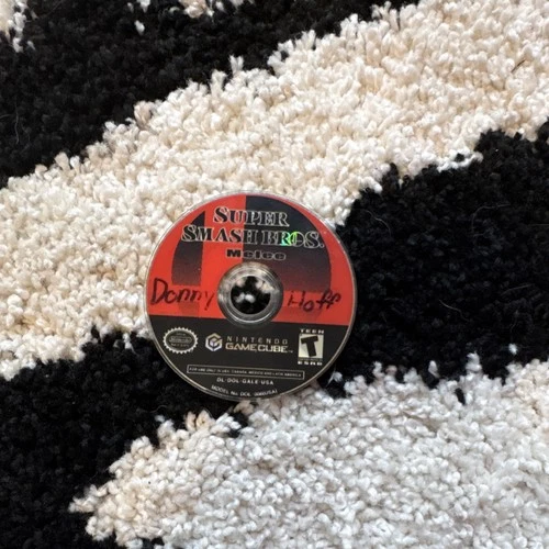 Nintendo Super Smash Bros. Melee GameCube Disc Fighting T-Teen Rated