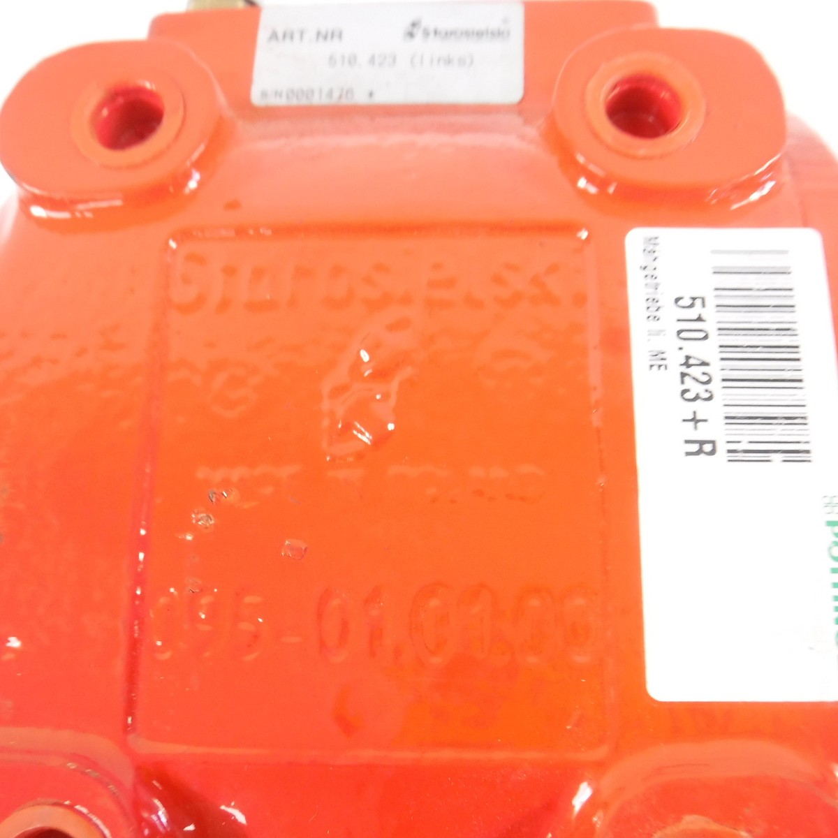 Genuine OEM Pottinger 90° Angled Gear Box 510.423 + R for