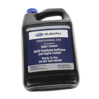 Genuine OEM Subaru Super Coolant Prediluted SOA868V9272 1 Gallon Pre Mixed
