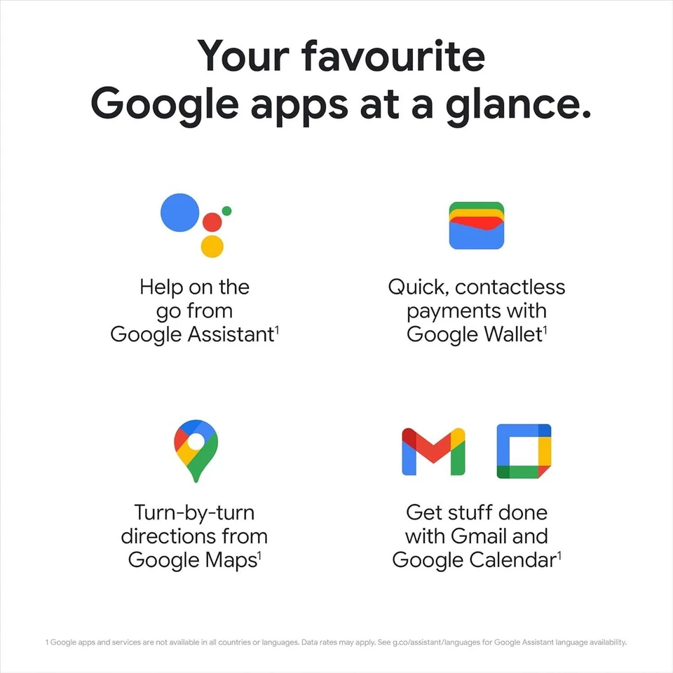 Google Pixel Watch Smartwatch - Activity & HRM Tracking - Silver/Chalk - LTE - Image 3 of 4