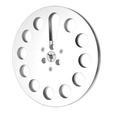 .›(Silver)1/4 7 Inch Empty Tape Reel Open Reel Audio Takeup Reel 11 Holes