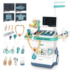 Doctor Kit for Kids 26 Accessories Pretend Medical Station Set for Boys  Gir...