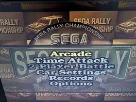 Sega Rally Championship International Game Sega Saturn Manual Retro Gift Vintage