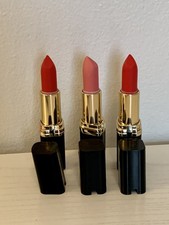 3X L’Oréal Paris Colour Riche Collection Lipstick #401 Juliannes Red Pink 701