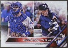 2016 Topps Update Baseball Brett Nicholas / Dae-Ho Lee RCOM, RC #US57 NM