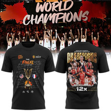 HOT! USA Women’s Basketball 2026 FIBA World Champions 12x Berlin Victory T-Shirt