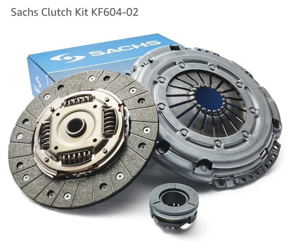 Комплект муфты коробки передач натуральный ZF KF604-02 подходит 83-84 Mazda RX-7 - Изображение 2 из 4