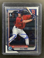 2024 Bowman #BCP-48 Kyle Teel Chrome Prospects In Person IP Auto