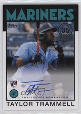 2021 Topps Update 1986 Topps Baseball Taylor Trammell #86A-TT Auto r0j
