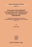 "Wirtschaft Und Gesellschaft In Deutschland Und GroßBritannien Im ÜBergang Zum \""
