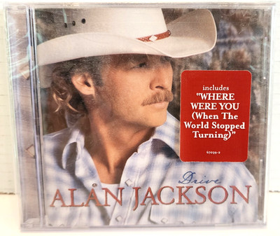 NEW SEALED - ALAN JACKSON - CD Drive 2002 +Bonus Track - CMA country music