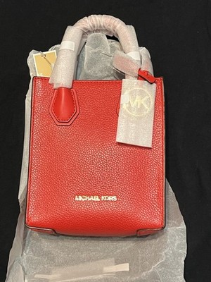 Michael Kors XS DK Sangria Satchel Top Handle Bag w/ Detachable Strap