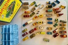 Huge lot of 48 Lesney Matchbox vehicles Made in England in collector's case Rare