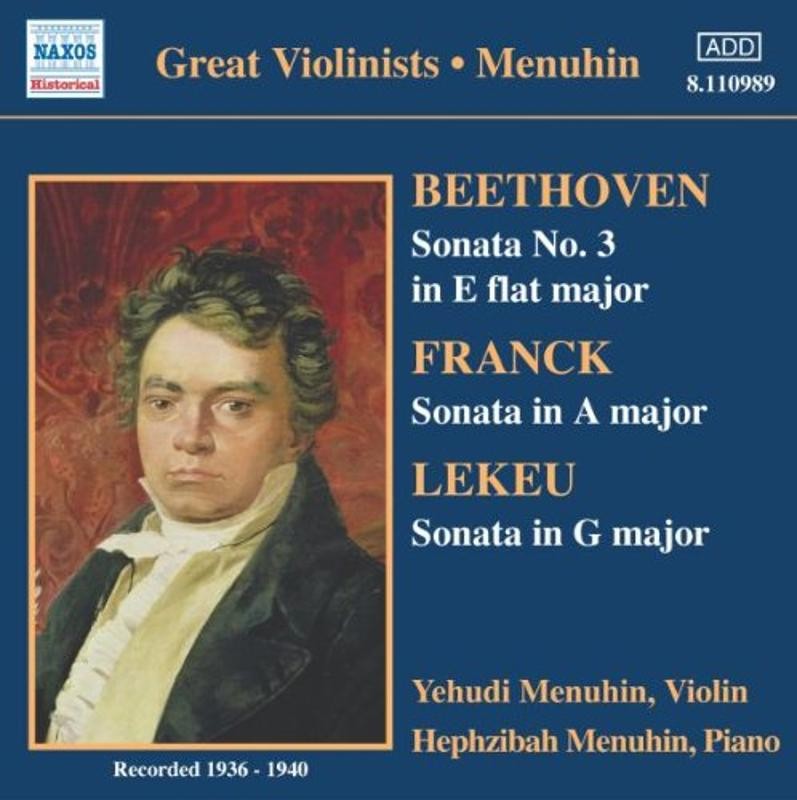 Menuhin, Yehudi - Beethoven/Frank Violin Sonatas CD NEU OVP