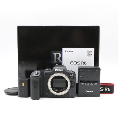 Canon EOS R6 20.1MP Mirrorless Digital Camera Shutter Count 83000 [Near Mint]