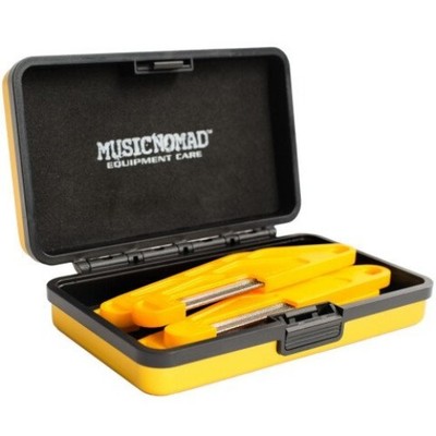 MusicNomad MN673 Diamond Coated Nut File Set | Neu