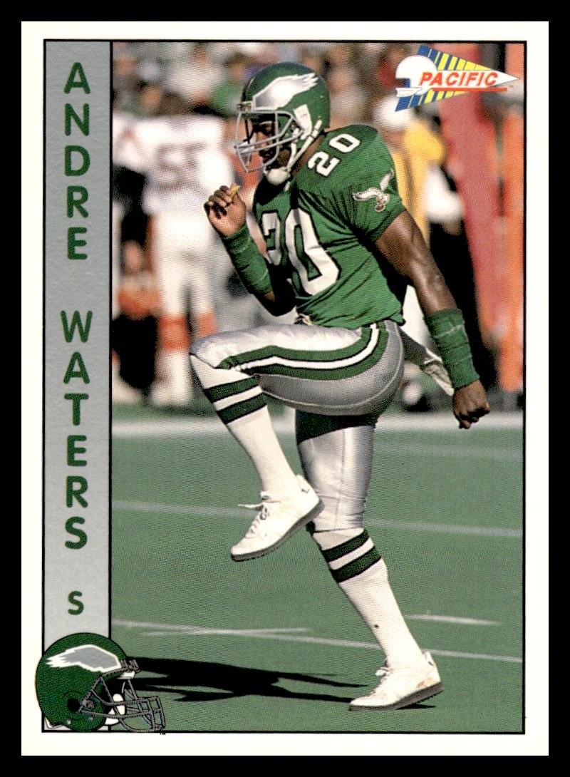 1992 Pacific #561 Andre Waters Philadelphia Eagles