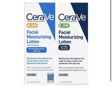 CeraVe Day & Night Face Lotion Skin Care Set ...