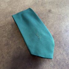 Vintage Yves Saint Laurent Tie Green