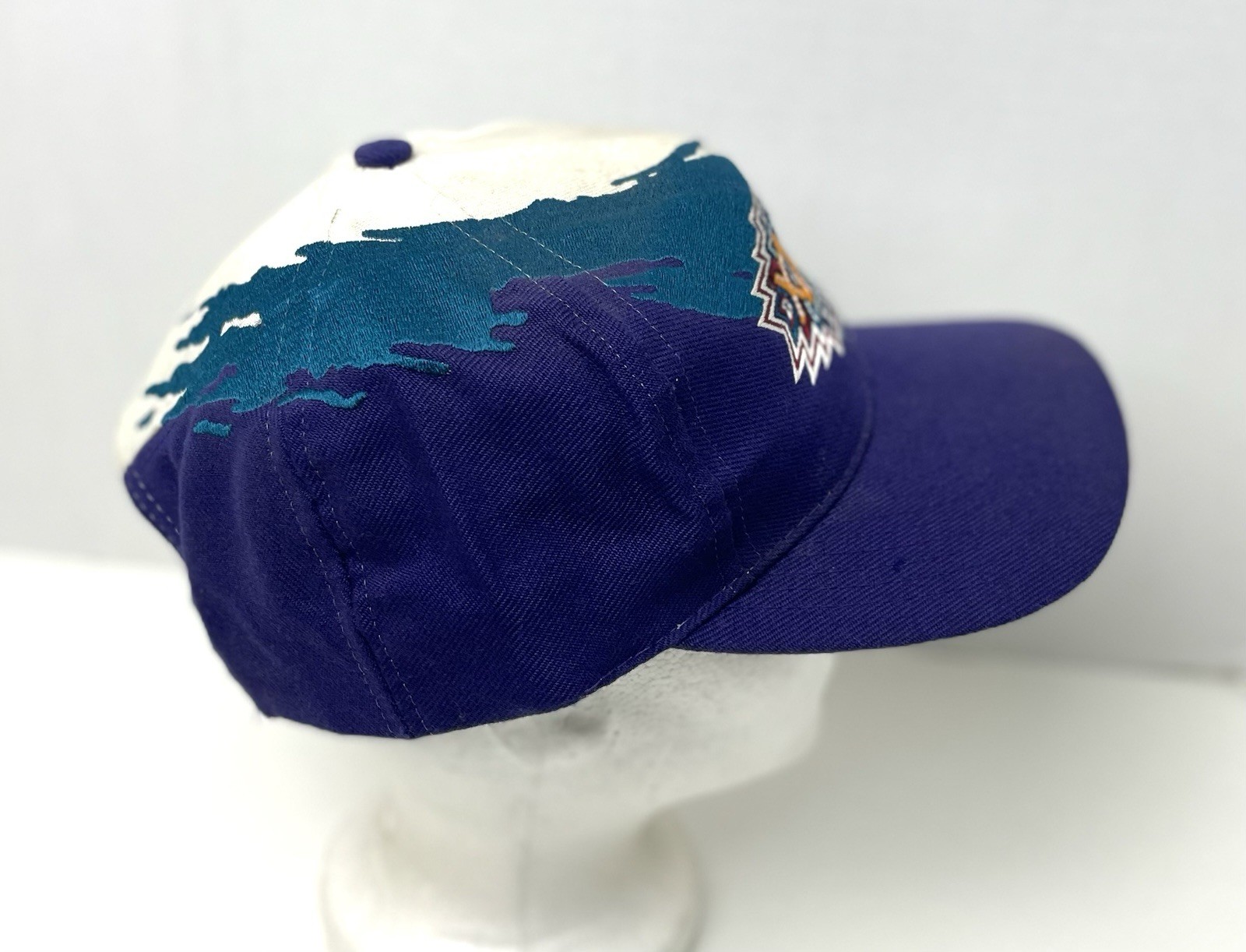 Vintage Logo Athletic Logo 7 Paint Splash Super Bowl XXX Snapback Hat RARE