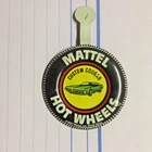 Original Vintage Hot Wheels Redline '1967' Custom Cougar Metal Button Badge Pin!
