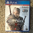 Warner Bros. The Witcher 3: Wild Hunt PS4 M Action RPG w/ Case & Inserts