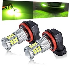 Super Bright 3000lm H8 Led Fog Lights Bulbs Drl High Power 3030 H11 Lemon Green