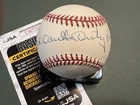 Ted "Double Duty" Radcliffe, legendary Negro League player, Autographed Baseball