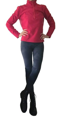 Prada Vintage 1/4 Zippered Sweatshirt Red/white Stripes. - Picture 9 of 9