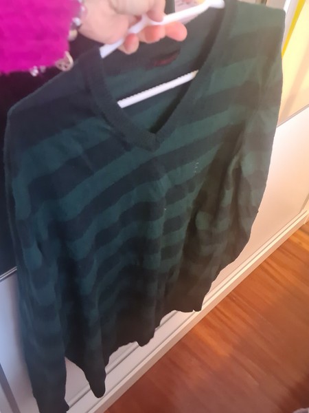 Florentino jersey L perfecto estado Pullover hoher OP maglia chic