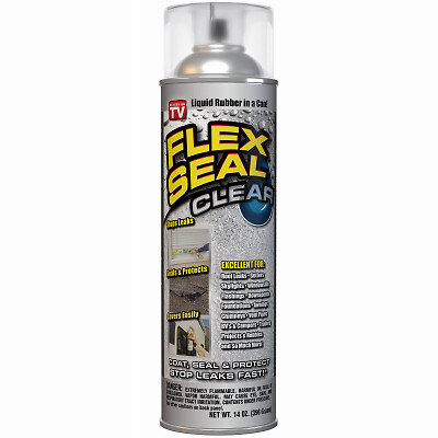 FLEX SEAL Family of Products FSCL20 FLEX SEAL Rubber Sealant Coating, Clear,