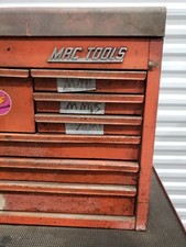 Vintage Mac Tools and Matco Tool Chests – Two Piece Set – 17 Drawers Total