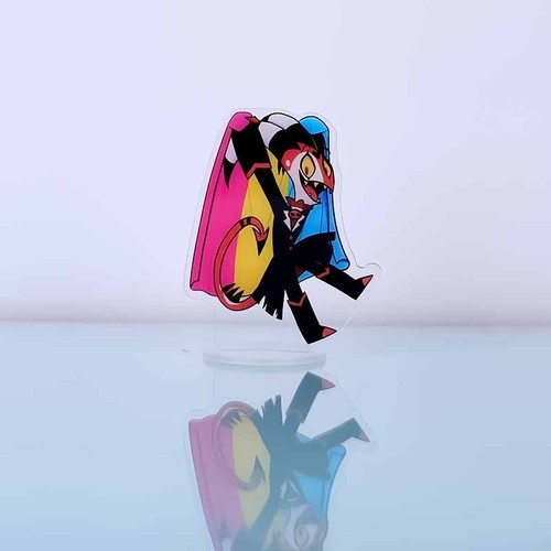 10CM Hazbin Hotel Charlie Husk AD personaggio acrilico stand figure collezione - Foto 3 di 21