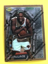 1996-97 Topps Finest Bronze John Wallace Rookie #10