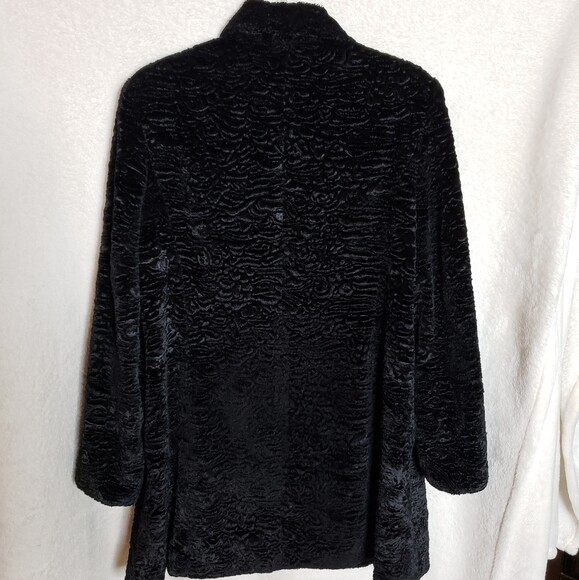 Valerie Stevens Plush Faux Fur Vintage 90's Coat - image 8