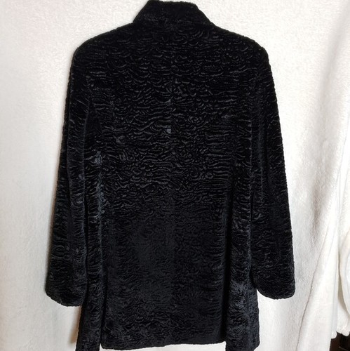 Valerie Stevens Plush Faux Fur Vintage 90's Coat - Picture 8 of 8