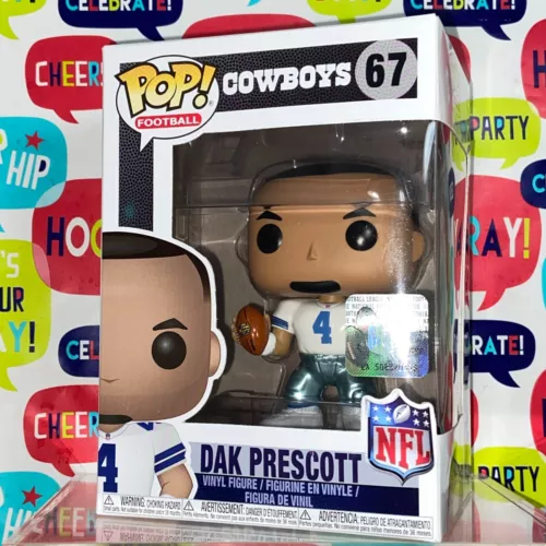 Dak Prescott - Dallas Cowboys NFL Funko Pop Football 67 + Protector