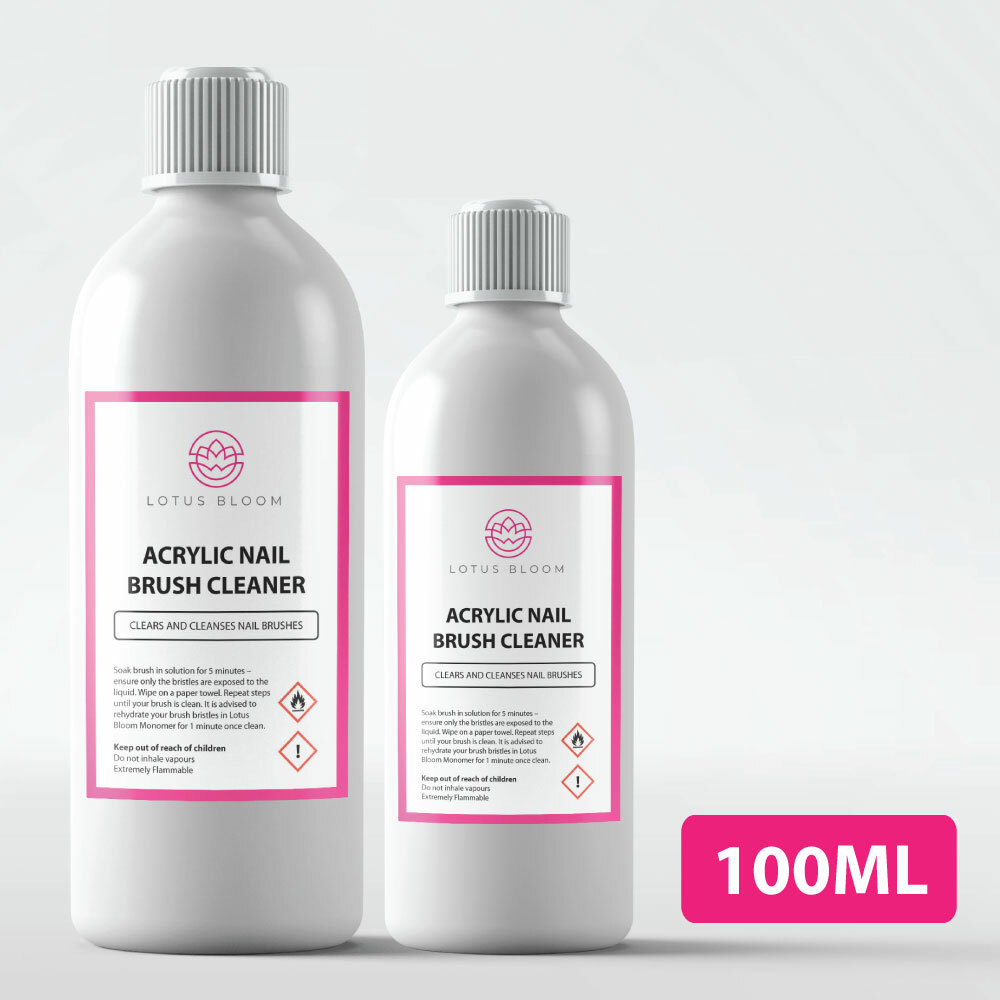 Acrylic Nail Brush Cleaner POWERFUL Liquid Cleaner for Acrylic Gel Nail