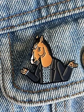 BoJack Horseman Netflix Enamel Pin - Excellent Condition