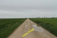 Photo 6x4 The Staver, a track on Friskney Marsh Fold Hill  c2012