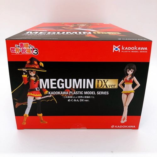 KADOKAWA PLASTIC MODEL SERIES Konosuba 3 Megumin DX Ver. Model Kit Sealed NEW - Picture 6 of 6
